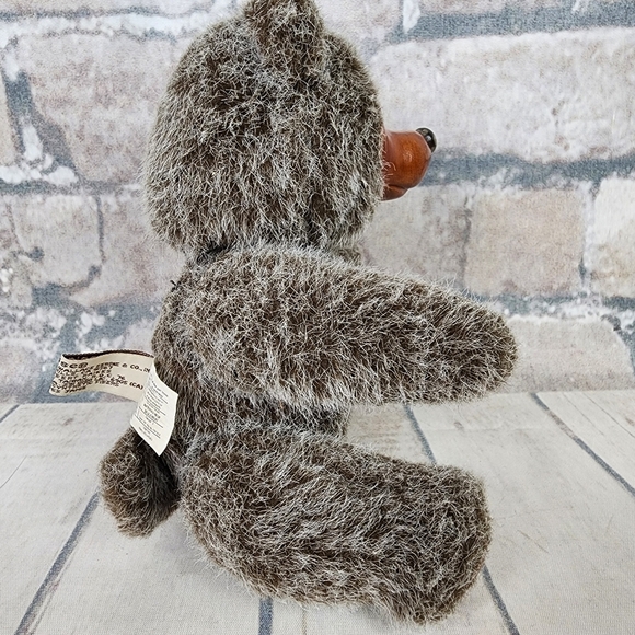 Vintage 1985 Applause Robert Raikes Christopher Bear Jointed Wooden Face 9"Tall - Picture 9 of 16